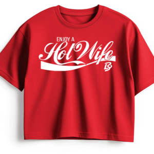 Enjoy a Hotwife - Womens Crop T-Shirt